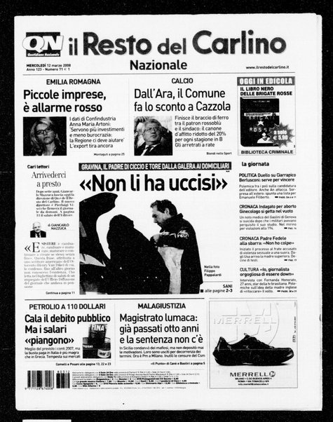 Il Resto del Carlino : giornale dell'Emilia